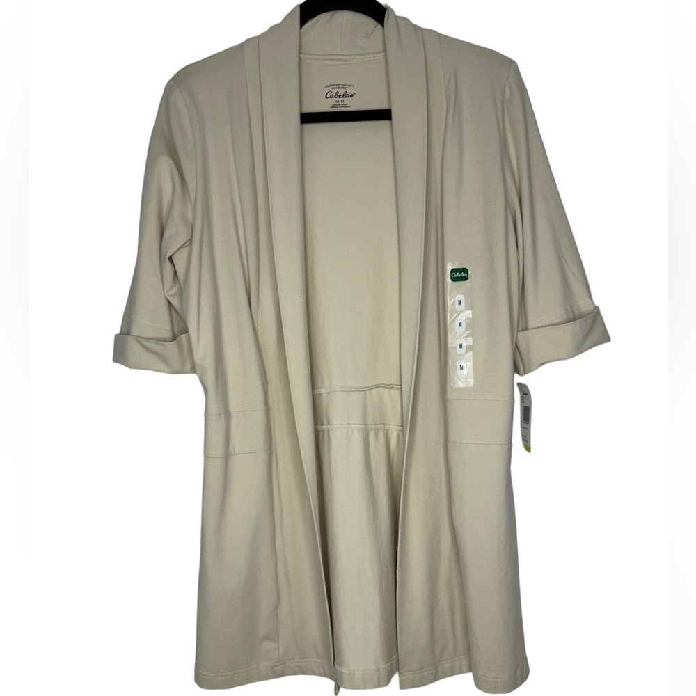 NWT Cabela’s Cotton Blend Cardigan Medium